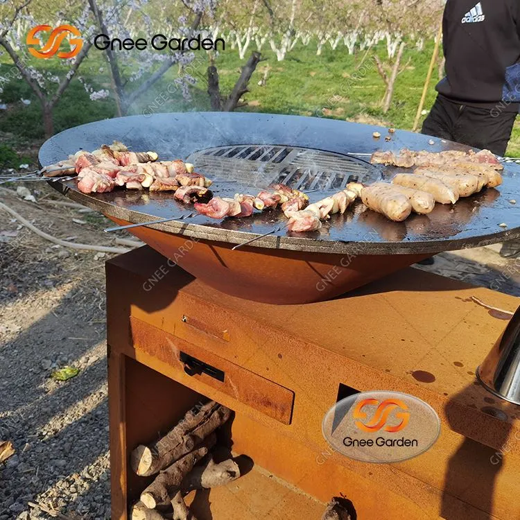 BBQ modeliai „Corten Steel“