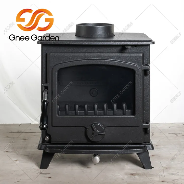 Ketaus rąstinė medinė krosnelė