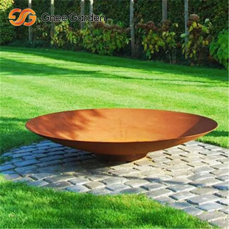 „Corten Industrial Pit Grill“ funkcija dviguba