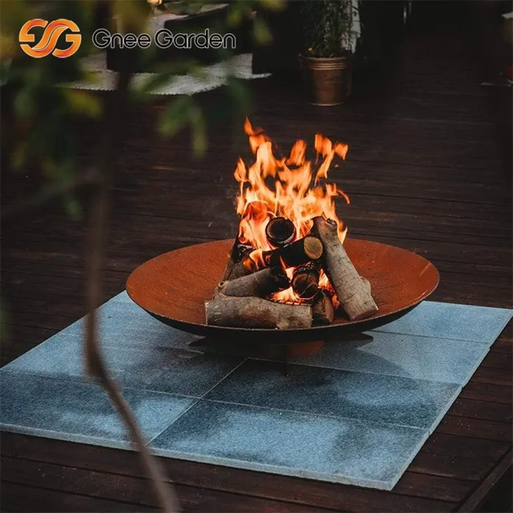 „Corten Outdoor Fire Bowl“ draugiška šeimai