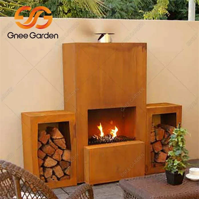 Corten plieno kieme židinys