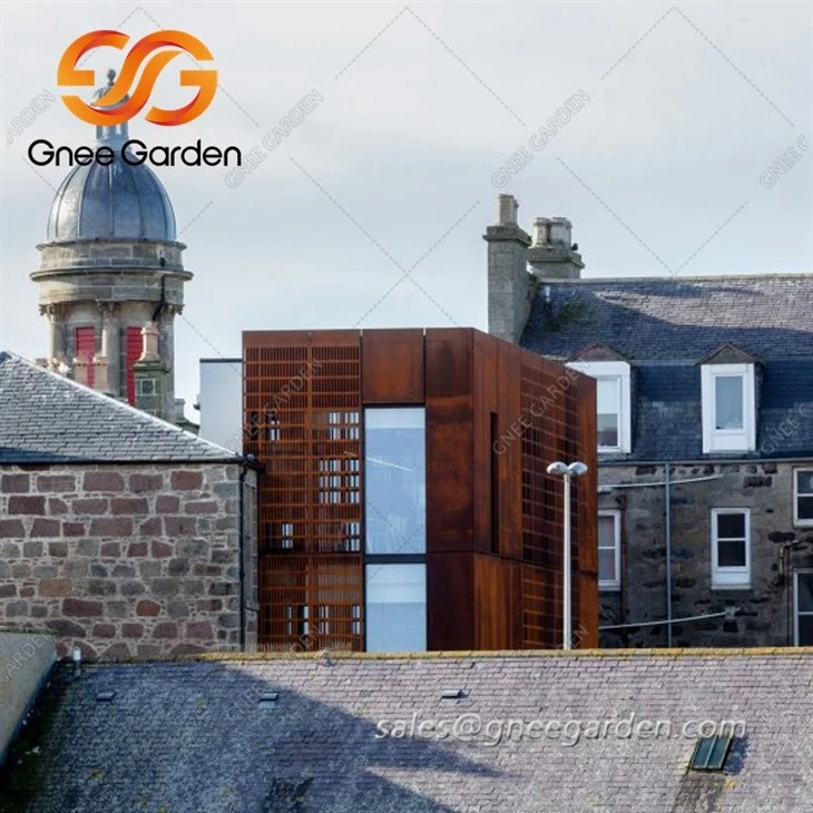 Corten Steel Panels for Cladding and Roofing