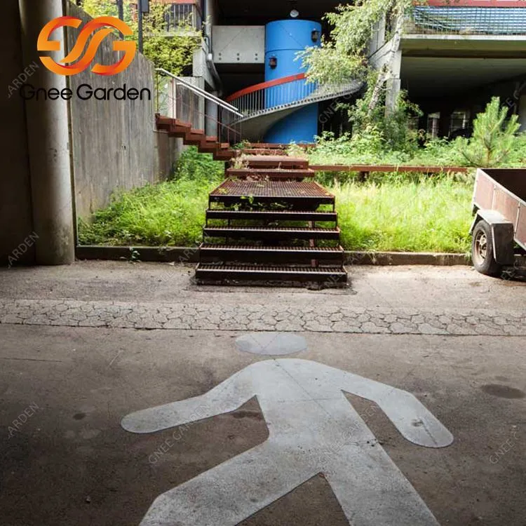 Corten plieniniai laiptai 4 mm storio