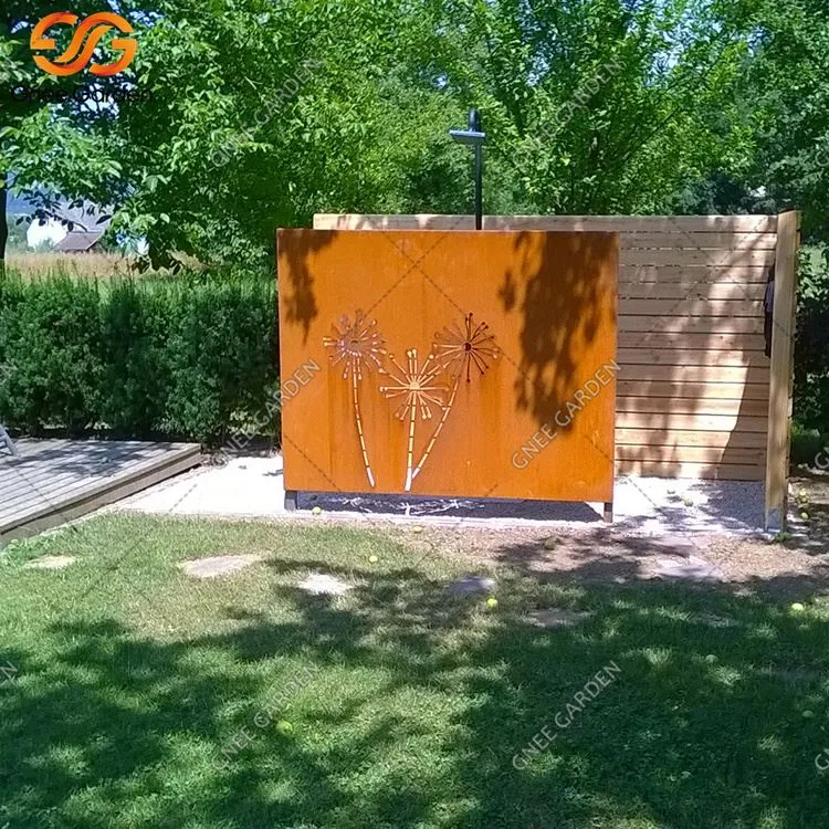 Iškirpkite „Corten“ ekranus