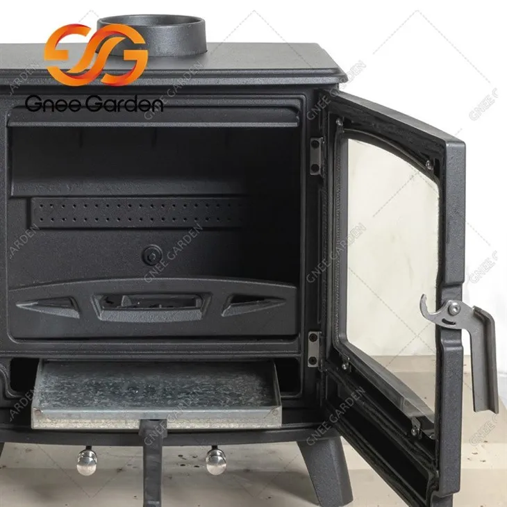 Cast Iron Wood Burning Flame Stove