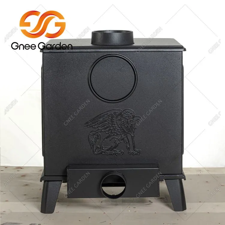 Vidaus ir lauko malkomis kūrenami ketaus židiniai