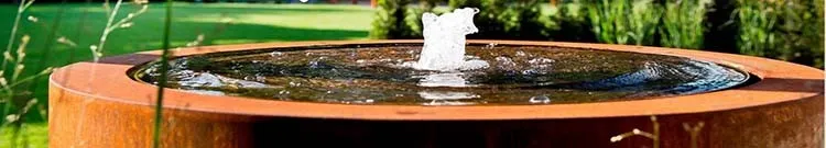 corten steel cascade water feature corten steel cascade water feature