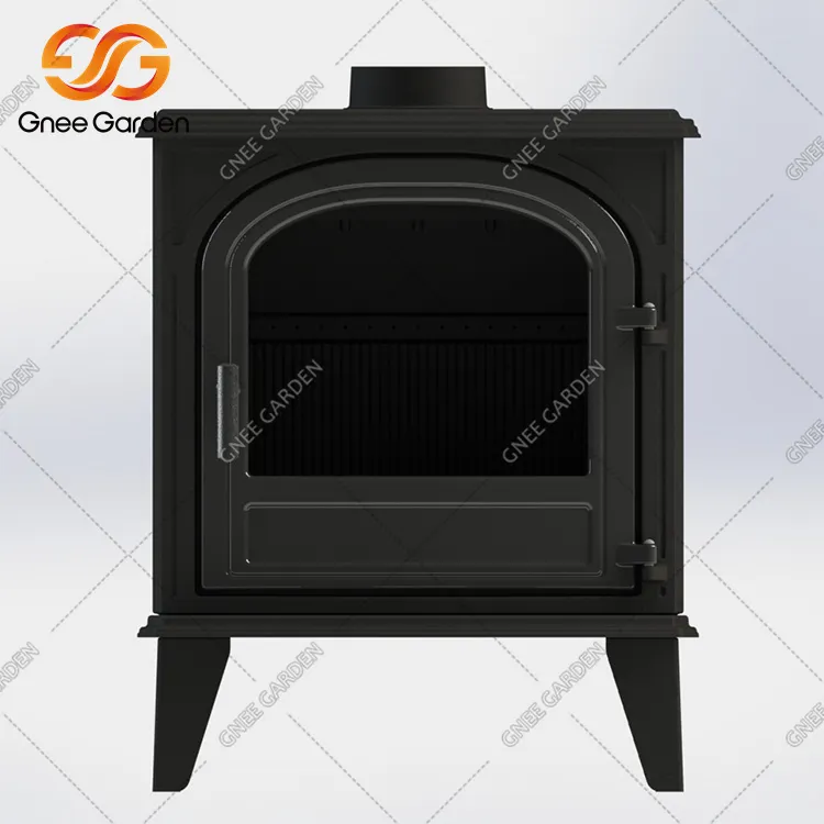 Rąstų degiklis salone