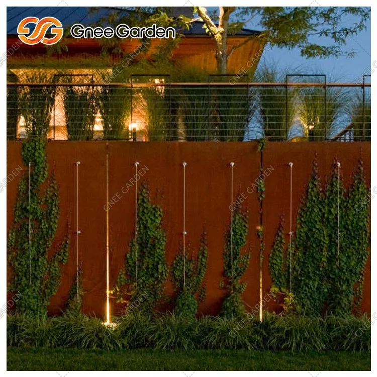 Corten Metal Building Interior Wall Panels