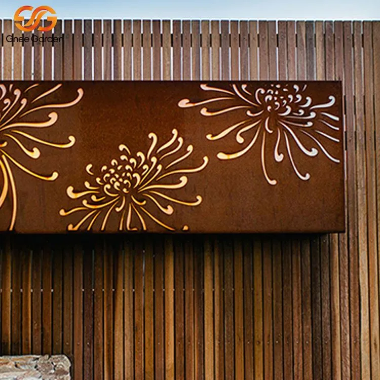 Metaliniai sodo ekranai