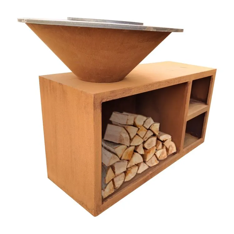 Lauko kepsninė „Rusty Corten“ plienas