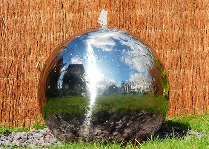 Nerūdijančio plieno sferos vandens funkcija