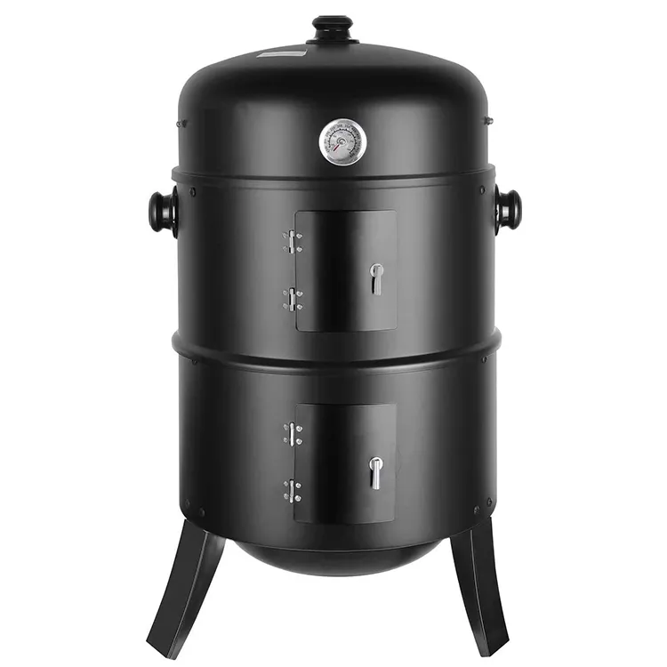 Atmosferos plieninis BBQ grilis