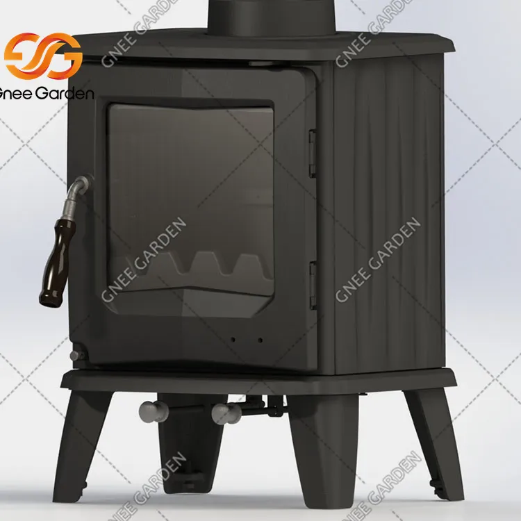 Mediena kūrenamos krosnys Židiniai Buitinės ketaus krosnys