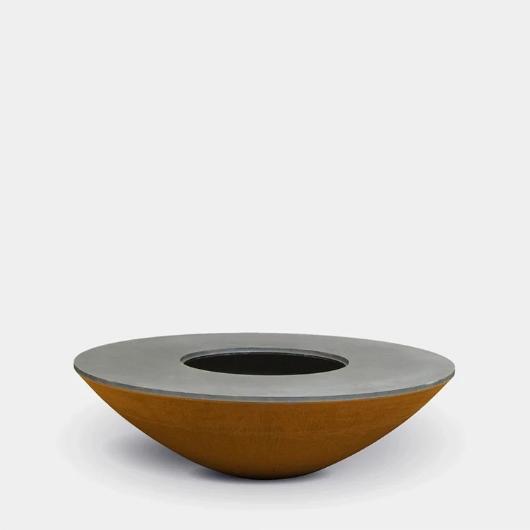 Wood Fired Corten Steel Bbq Grill